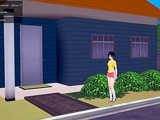 hentai milf cheats in steamy hs tutor gameplay