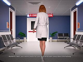 Play the erotic game with Selina Route, the red-haired beauty