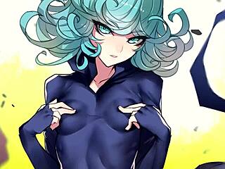 tatsumaki from one-punch-man revels in being worshiped by eager fans