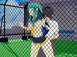 Beautiful anime porn with big-boobed women in 3D