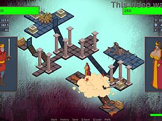 let's play dungeon with curvy hentai babe for creampie