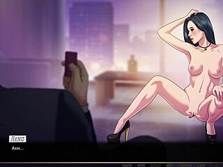 Friend and I play our favorite anime porn game - Our Red String Chapter 32