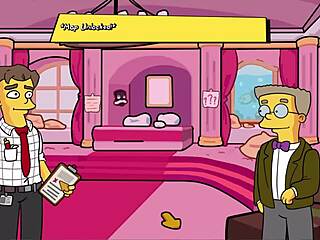 Burns Mansion's First Episode Reveals a Submissive Yes Man in Hentai Cartoon