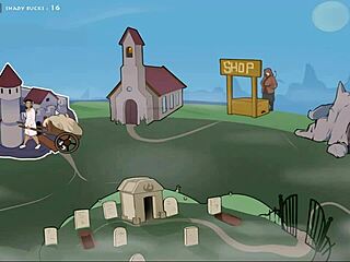 Spooky times 1: a fet side story in dating game anime cartoon