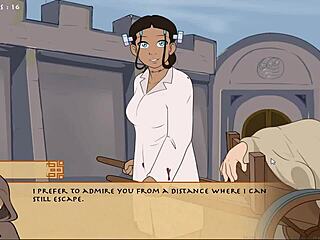 Spooky times 1: a fet side story in dating game anime cartoon