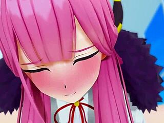 Beautiful 3D animated porn with an anime theme