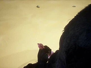 POV Two Gay Wolves Fucking Hard in Wildlife Scene