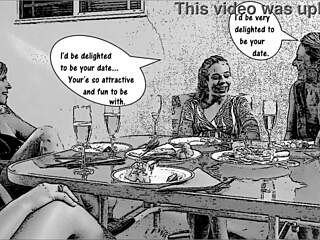 jilly just divorced her husband, what happens next in this softcore hentai?