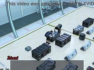 Busty Indian milf plans space sex in 3D cartoon