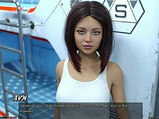 planning bisexual threesome in space with curvy neighbor