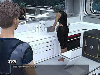 Stranded in space, one step at a time