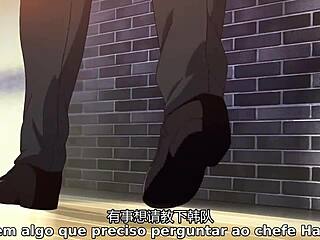 Skinny black bitch sucks huge cock and gets creampied hard!