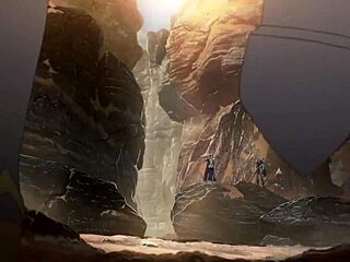 Skinny black bitch sucks huge cock and gets creampied hard!