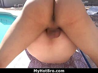 Blonde Twink Stepbrothers Licking Asses And Blowing Cocks By The Pool