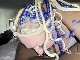 Livieblainn Wakes Up Jay Playhard For Interracial Fun