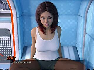 planning bisexual threesome in space with curvy neighbor