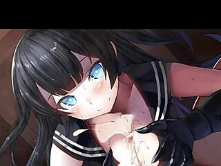 Have you watched this hentai paizuri cumshot compilation featuring anime girls?