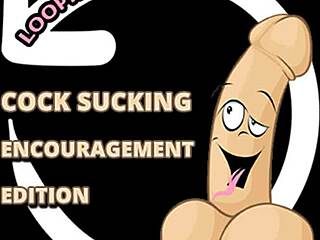 Gay men giving blow jobs and being encouraged to do so