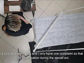 Patient Gets Horny at Gynecologist and He Cums Inside