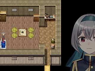 Momoka's crossdressing adventure in hentai game