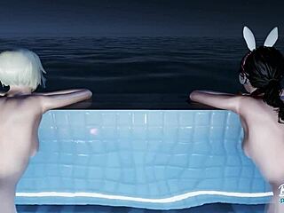 Felicia escorts with small tits in hentai