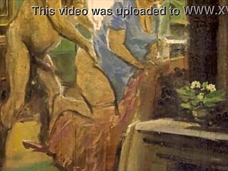 Vintage erotic art tells a seductive story of desire