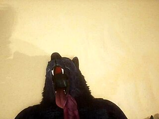 POV Two Gay Wolves Fucking Hard in Wildlife Scene