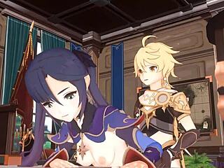 Feeling Intense Orgasms In Animated Compilation