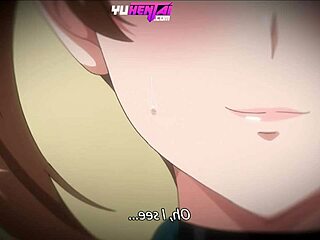 Amateur stepsister gives blowjob in group threesome scene