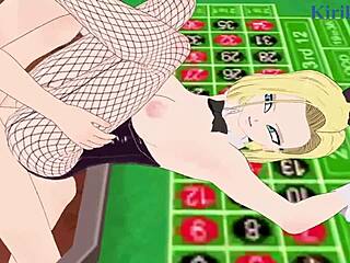 Android 18 and Chi-Chi Bunny Girls Go Wild!