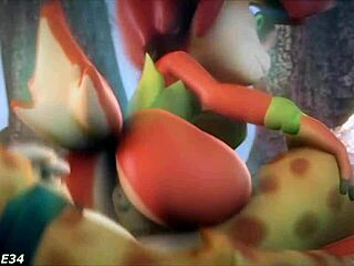 A collection of uncut 3D animated videos of Spyro the dragon