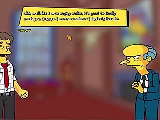 Burns Mansion's First Episode Reveals a Submissive Yes Man in Hentai Cartoon