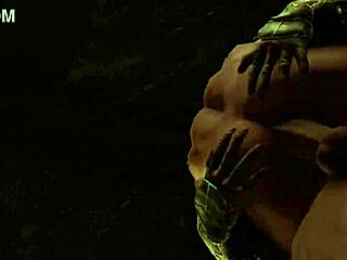 Mortal kombat pt2: kano and johnny cage engage in intense gay sex