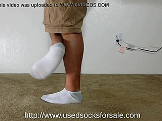 Gay roleplay with dirty sock sucking