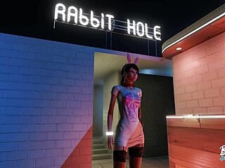 Beautiful anime escort girl in high definition video