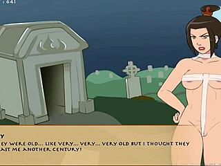 Spooky times 1: a fet side story in dating game anime cartoon