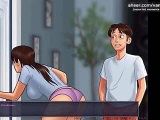 Mature Milf Lactates During Sexiest Gameplay Moments