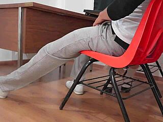 finally banging a student in hidden classroom after hours