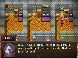 Harem in another world hentai game magic bath peephole with squirting teens