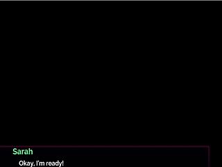 Huge tits bouncing while getting fucked in Halloween game