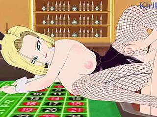 Android 18 and Chi-Chi Bunny Girls Go Wild!