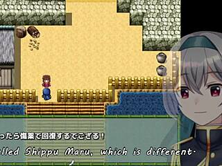 Momoka's crossdressing adventure in hentai game