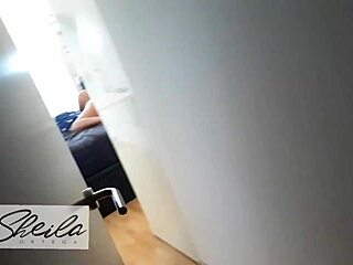 Intimate moment with girlfriend Sheila Ortega on the phone