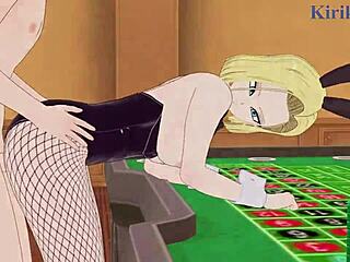 Android 18 and Chi-Chi Bunny Girls Go Wild!