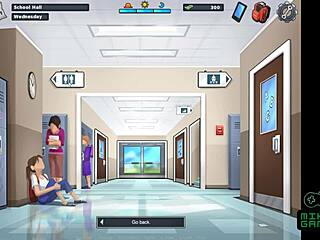 Summer heat: Eve and Roxxy’s bathroom encounter in Summertime Saga ep 58