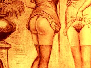 Ever seen vintage erotic art like this before?