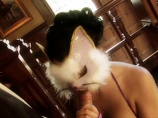 Big-boobed blonde gets rough treatment in BDSM scene