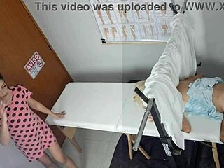 Stepmother and stepdaughter at the gynecologist’s office
