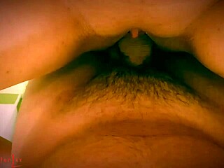 Bathroom quickie creampie on washing machine