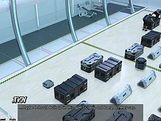 Busty Indian milf plans space sex in 3D cartoon